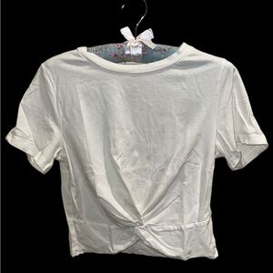 Girls Twisted Front T-Shirt NWOT